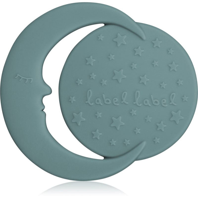 Label Label Teether Moon kousátko Grey 1 ks