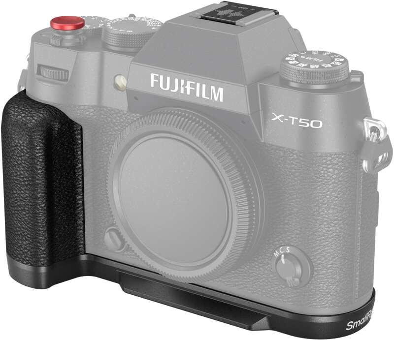SmallRig Silicone L-Shape Handle for FUJIFILM X-T50 Black 4783