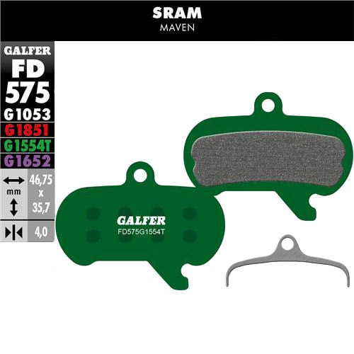 Galfer Pro FD575 G1554T SRAM Maven