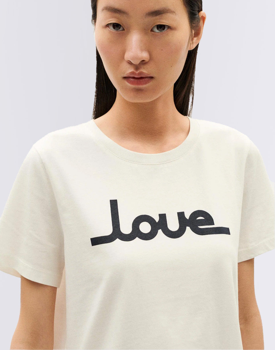 Thinking MU Love Ida T-Shirt WHITE XS