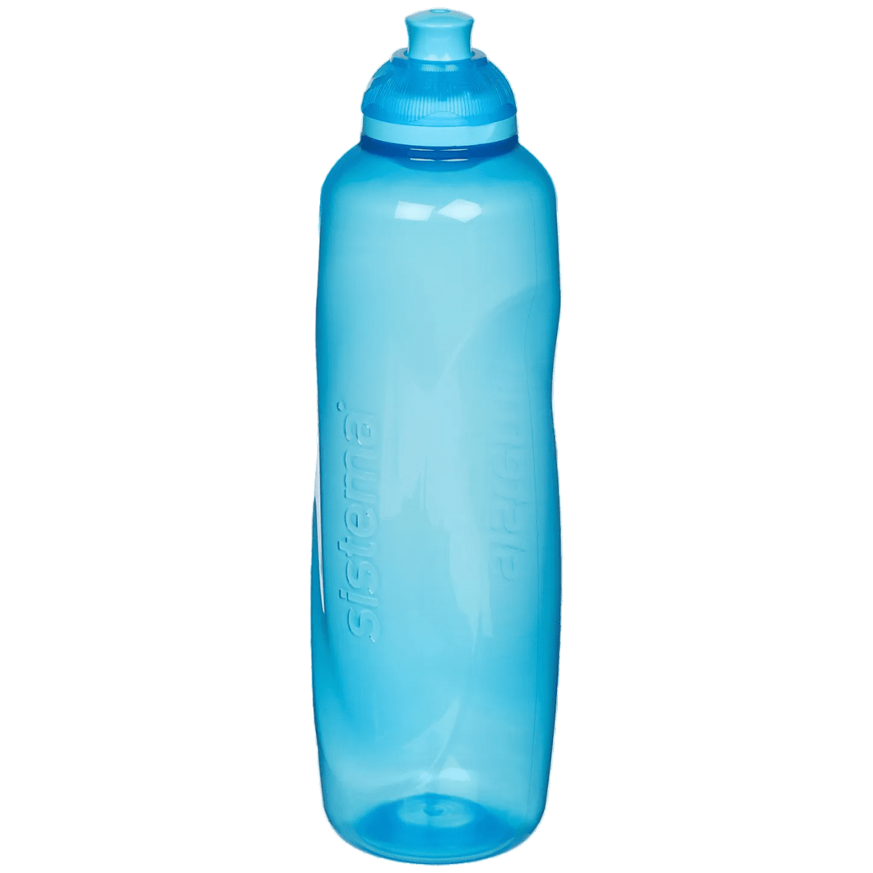 Láhev Sistema Helix Squeeze Twist ‘n’ Sip 600 ml Barva: modrá