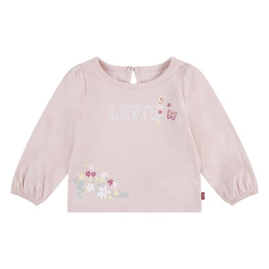 Dětské tričko Levi's® s obláčkovými rukávy baby girl