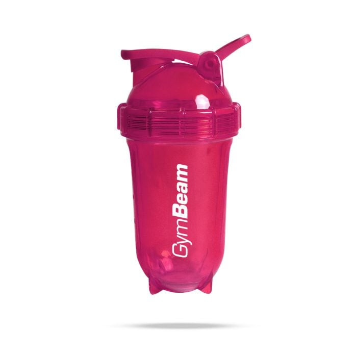 Šejkr Tritan Clear Pink 500 ml - GymBeam