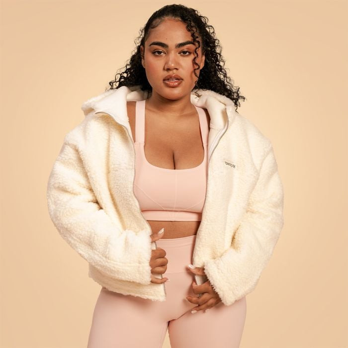 Dámská bunda Hoodie Bliss Ivory XS - BeastPink