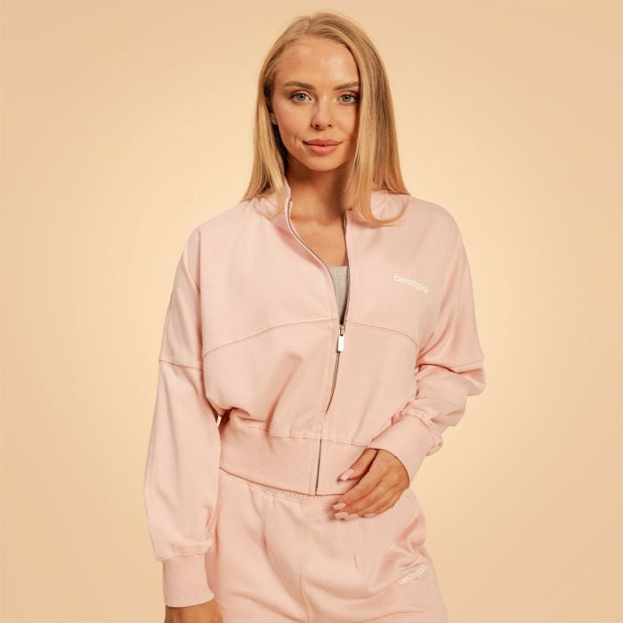 Dámská mikina na zip Bliss Pink S - BeastPink
