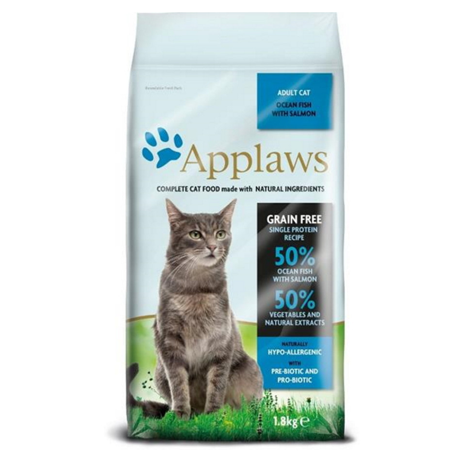 APPLAWS Adult cat ocean fish & salmon granule pro kočky 1 ks, Hmotnost balení: 1,8 kg