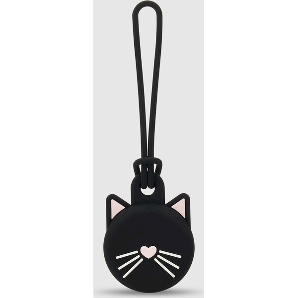 Case Mate AirTag pouzdro Kate Spade Cat černé