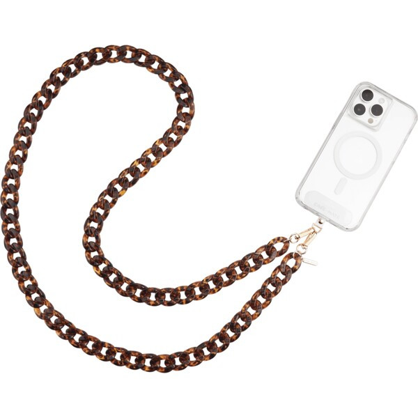 Case Mate Crossbody Chain popruh leopardí