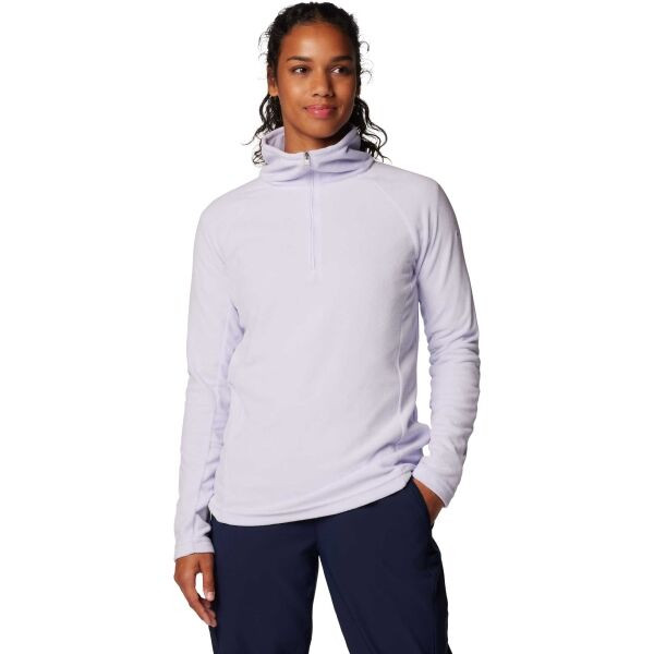 Columbia GLACIAL IV HALF ZIP Dámská outdoorová mikina, fialová, velikost