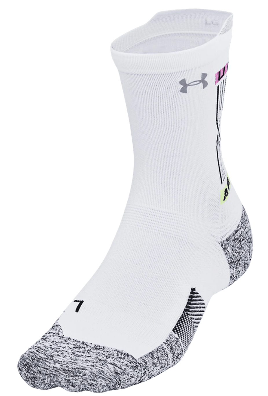 Ponožky Under Armour UA AD Run Cushion 1pk Mid