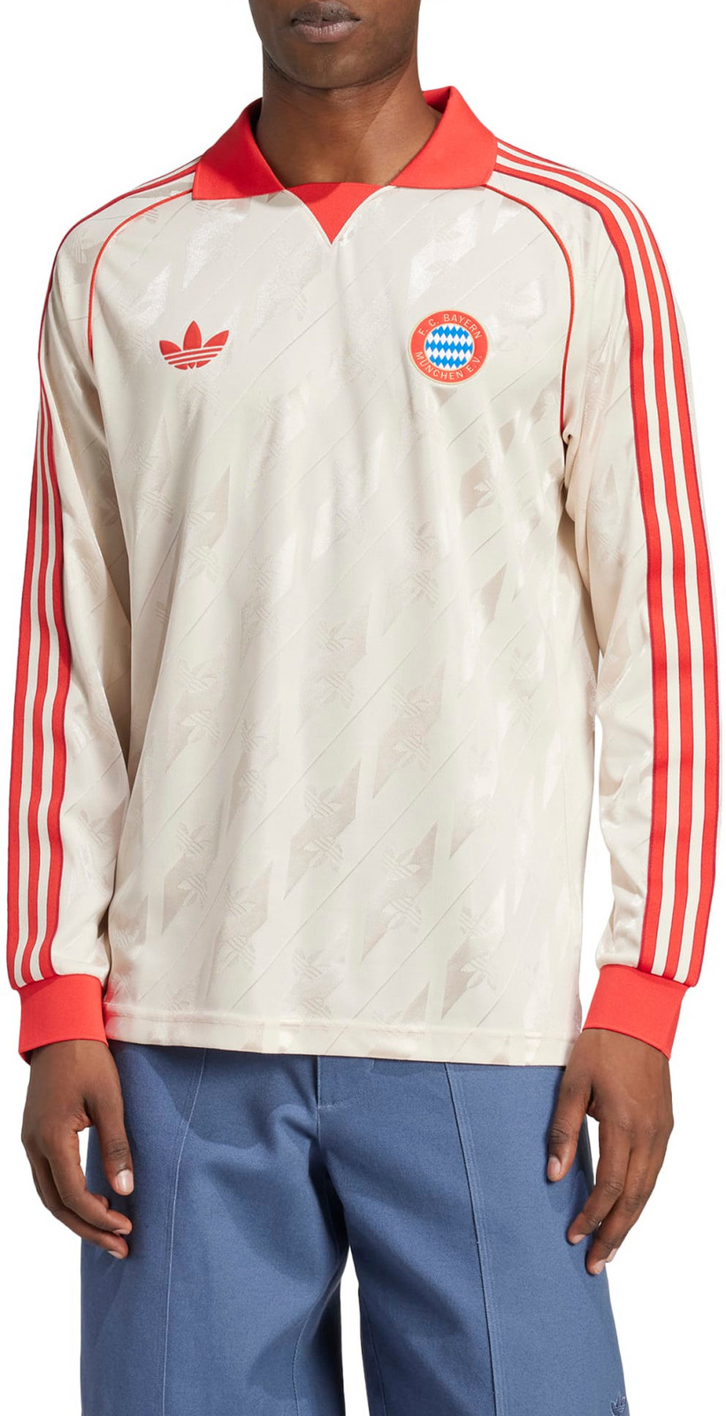 Dres s dlouhým rukávem adidas Originals FCB LS JSY