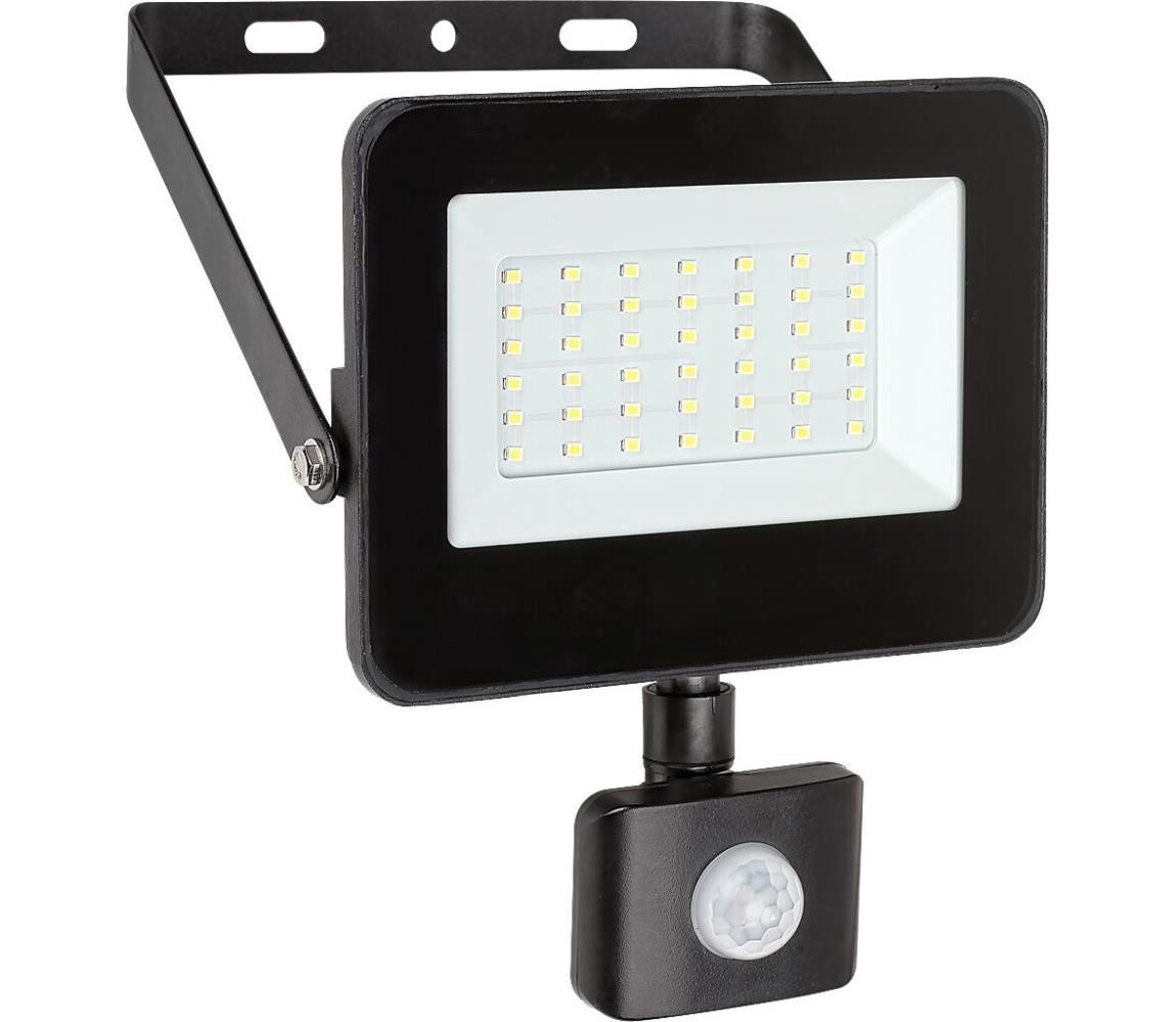 Rabalux Rabalux 7068 - LED Reflektor se senzorem FLOOD LED/30W/230V 4000K IP44 černá