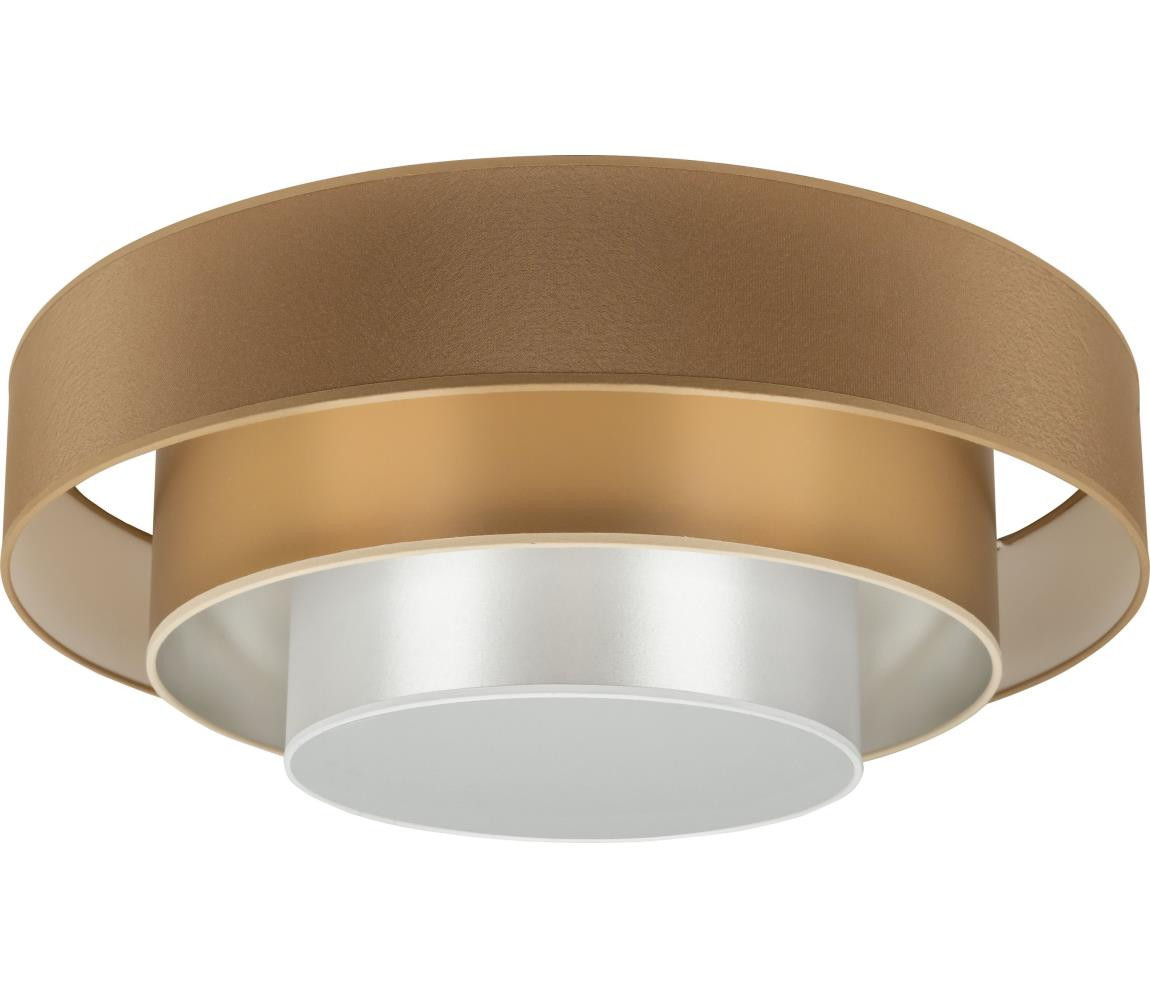 - LED Stropní svítidlo LUNETA LED/26W/230V pr. 60 cm 4000K hnědá/zlatá