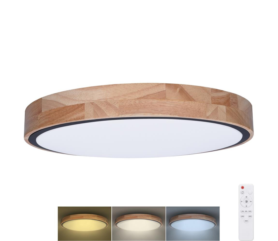 WO8005 - LED Stm. svítidlo IRON OAK LED/48W/230V 3000-6500K pr. 40 cm+DO