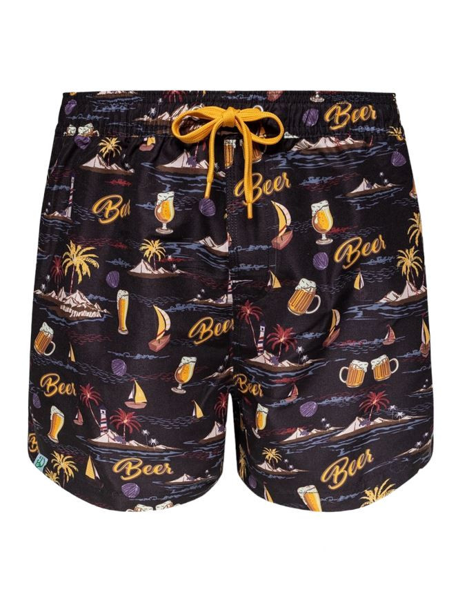Veselé pánské plavky Dedoles Plážové pivo (D-M-SCL-S-SSH-C-977) M