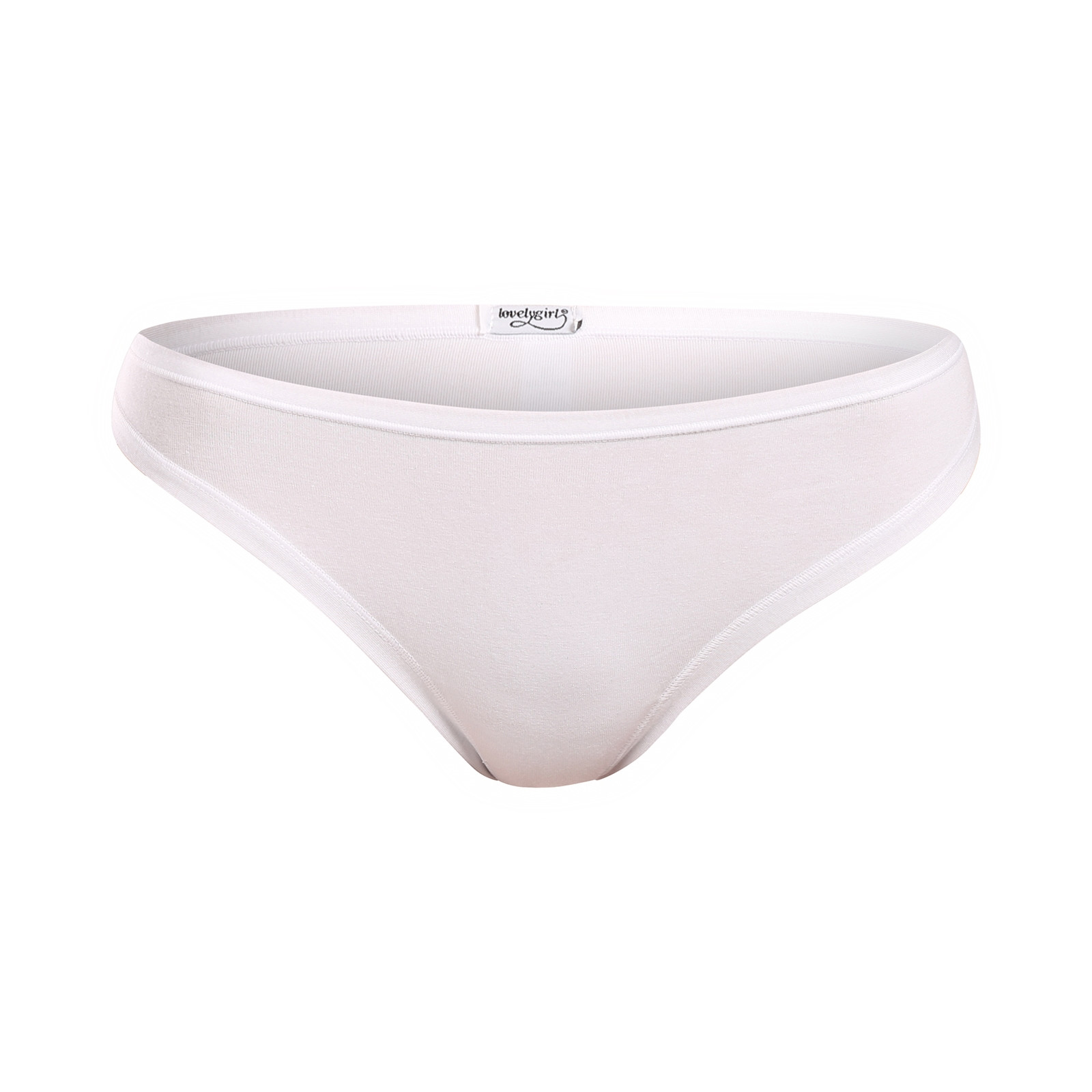 Dámská tanga Lovelygirl bílá (1658-white) XL