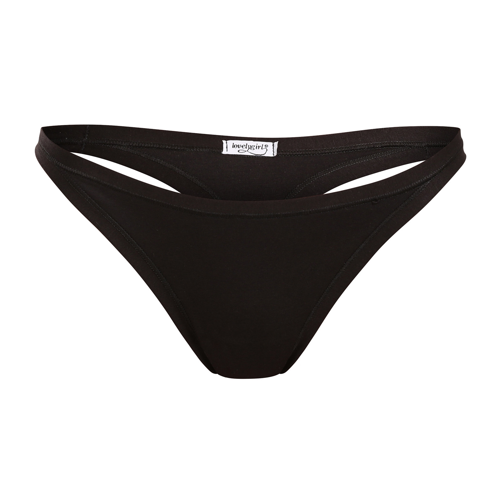 Dámská tanga Lovelygirl černá (1912-black) L