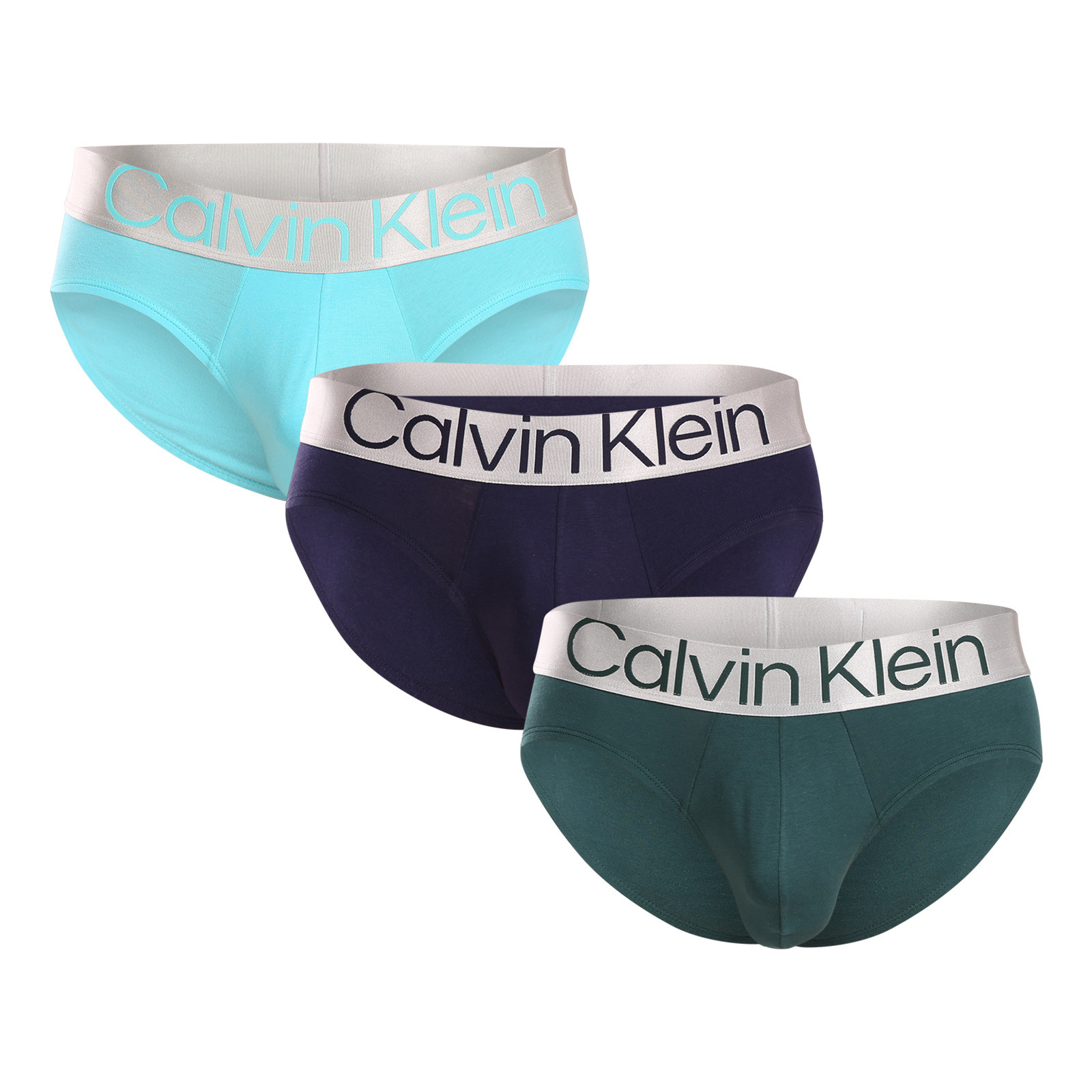 3PACK pánské slipy Calvin Klein vícebarevné (NB3129A-N2M) M