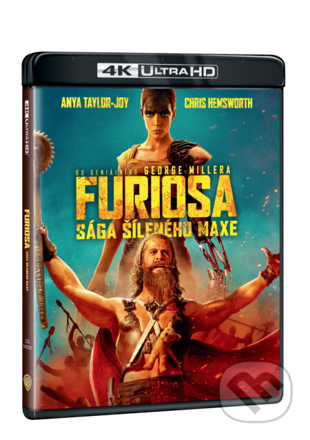 Furiosa: Sága Šíleného Maxe Ultra HD Blu-ray DVD