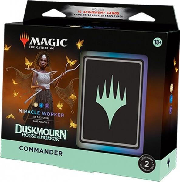 Magic the Gathering Duskmourn House of Horror Commander Deck - Miracle Worker