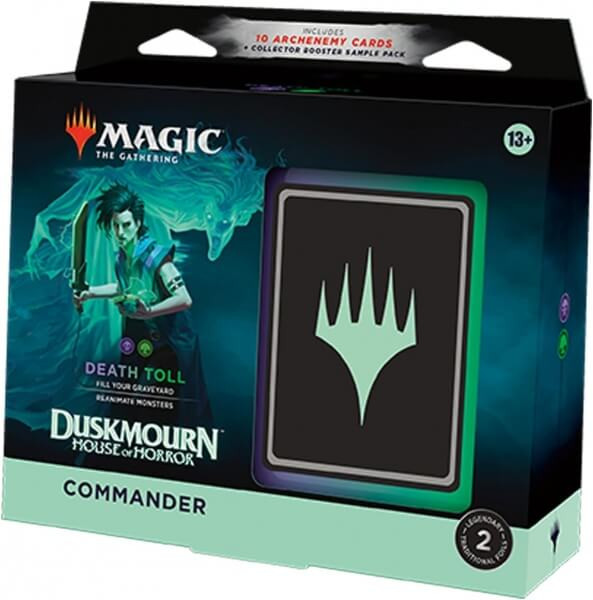 Magic the Gathering Duskmourn House of Horror Commander Deck - Death Toll