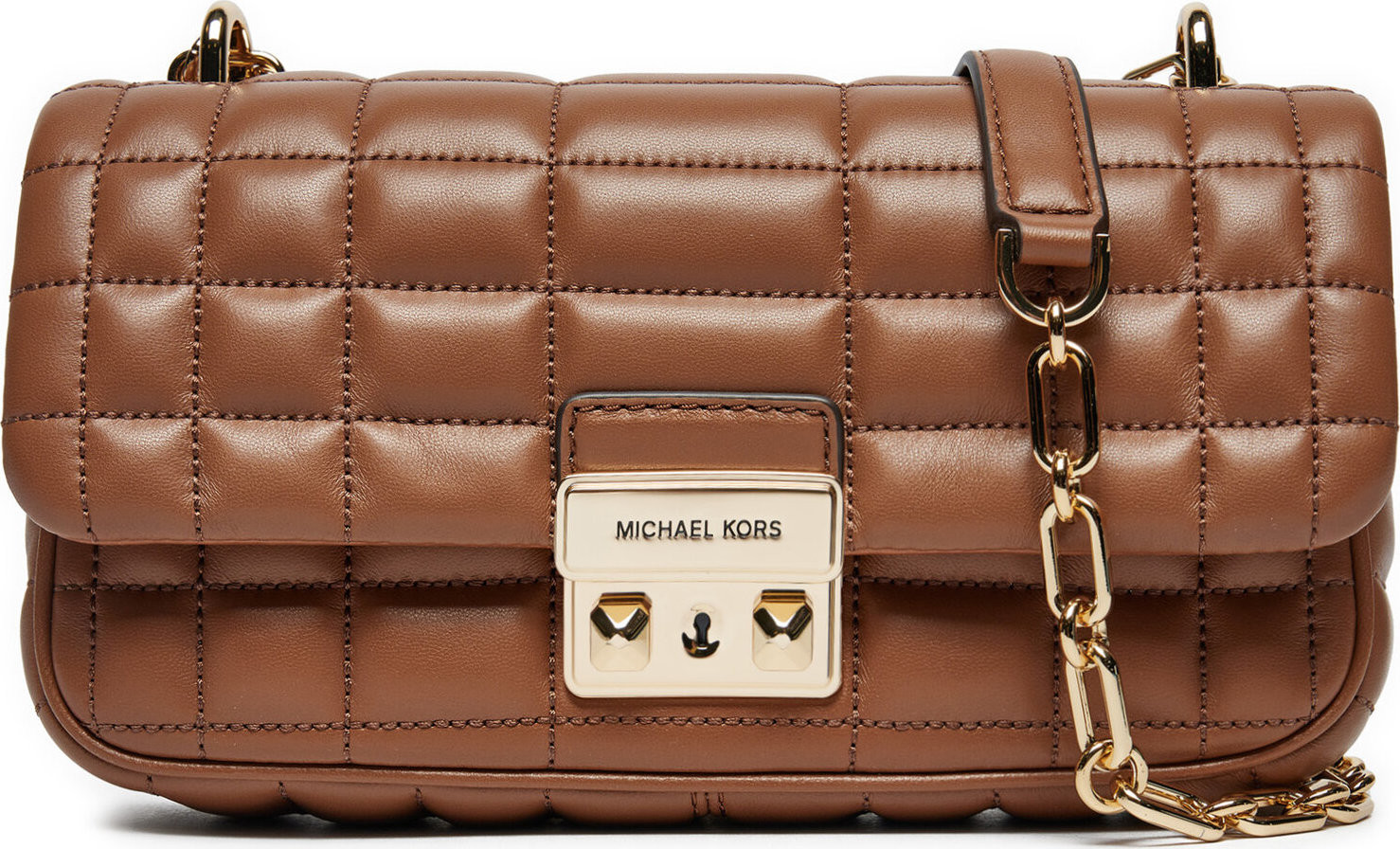 Kabelka MICHAEL Michael Kors Tribecca 30R4G2RL5L Hnědá