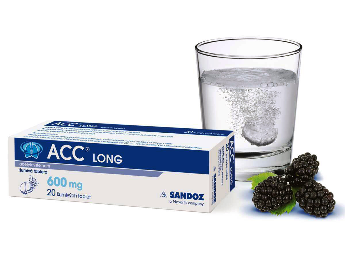 Acc Long 600mg 20 šumivých tablet