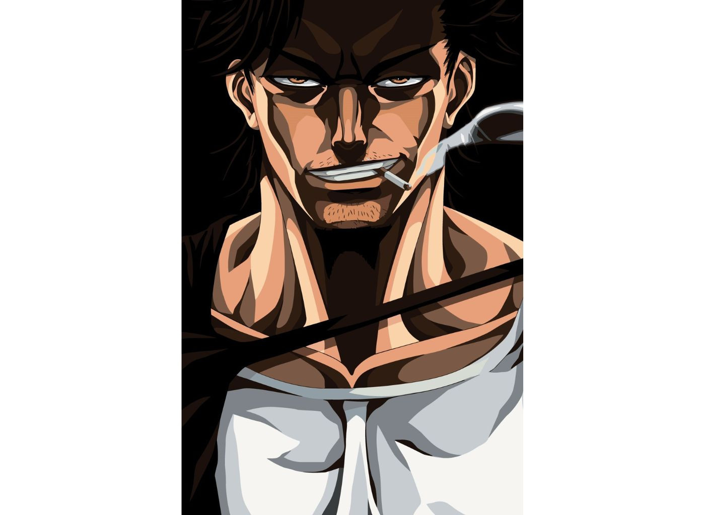 MALUJEŠ Malování podle čísel - YAMI SUKEHIRO - ANIME Rozměr: 40x60 cm, Rámování: bez rámu a bez vypnutí plátna