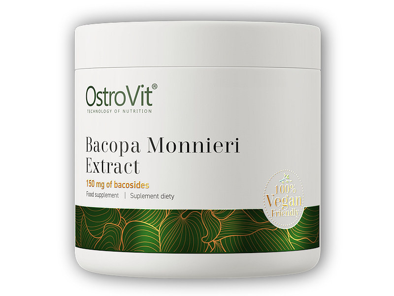 Ostrovit Bacopa monnieri extract vege 50g