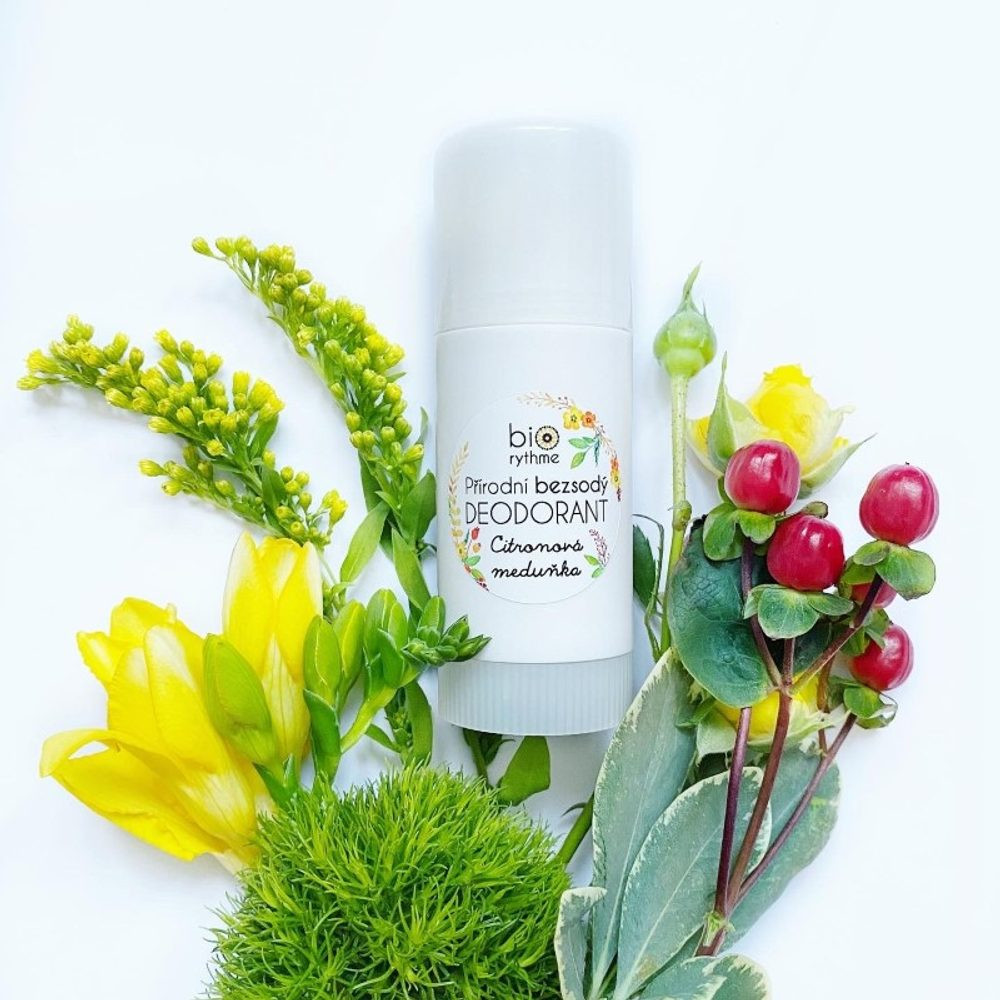 BIORYTHME 100% PŘÍRODNÍ DEODORANT Citronová meduňka (velký)