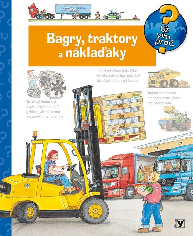 Bagry, traktory a náklaďáky - Andrea Erne