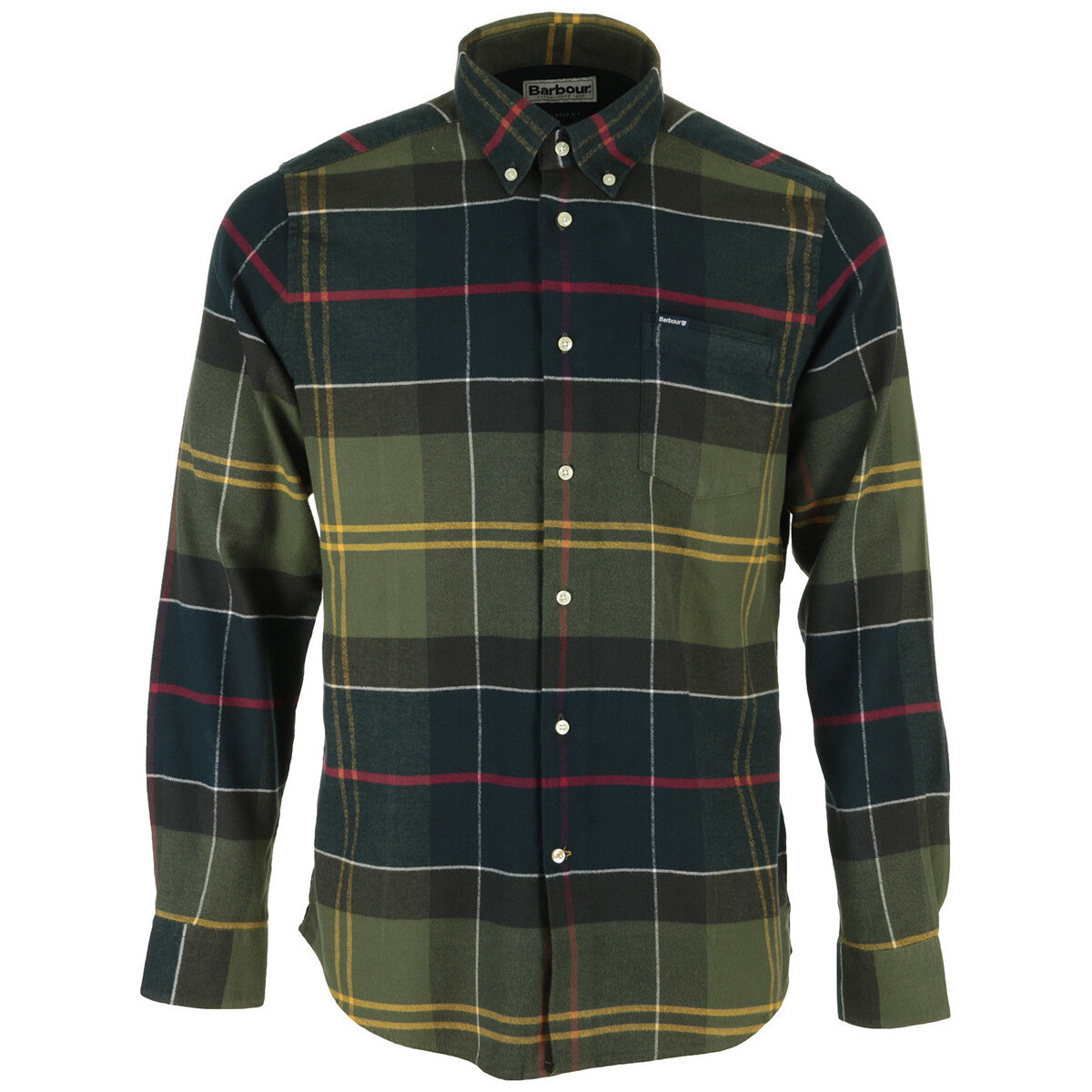 Barbour  Edderton Tailored Fit Shirt  Modrá