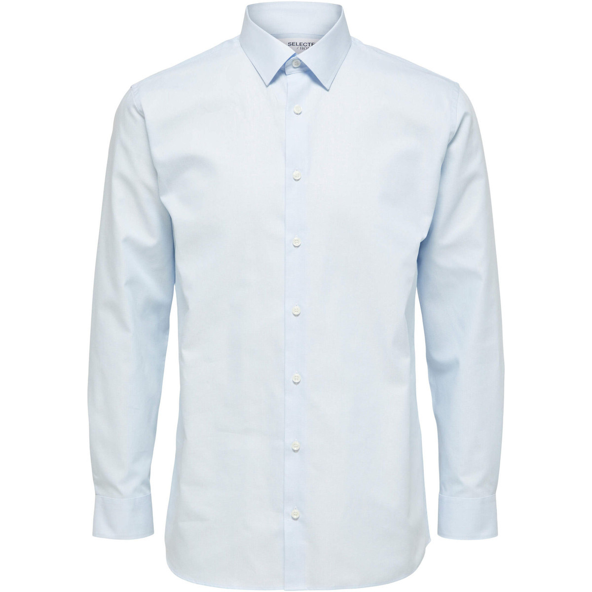 Selected  SLHREGETHAN SHIRT LS CLASSIC B NOOS 16086754  Modrá