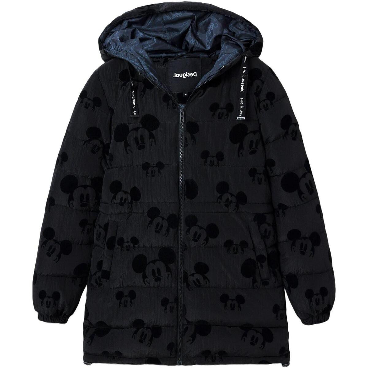 Desigual  PADDED MICKEY 22WWEWAV  Černá