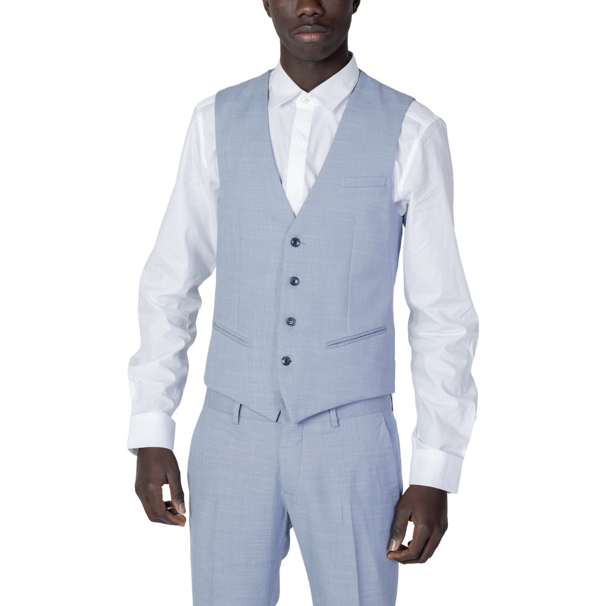 Antony Morato  SLIM FIT IN TESSUTO MMVS00007-FA650304  Modrá