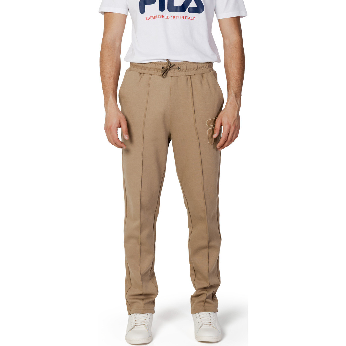 Fila  COSTA tappered pants FAM0315  Béžová