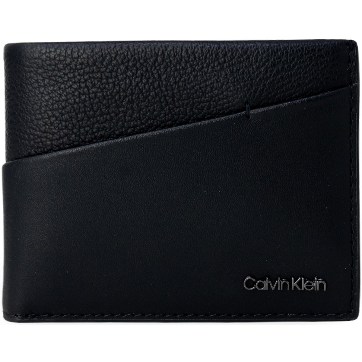 Calvin Klein Jeans  CK DIAGONAL BIFOLD 6CC W/BILL K50K510595  Černá