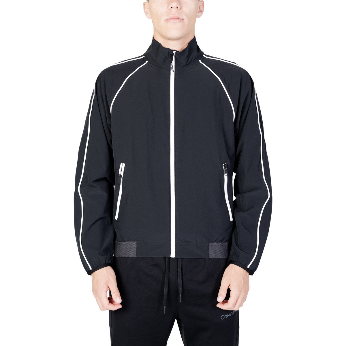 Calvin Klein Sport  WO - WOVEN JACKET 00GMF3O510  Černá