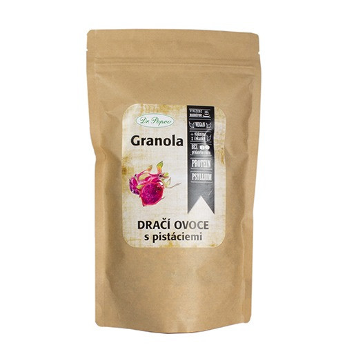 Granola Dračí ovoce s pistáciemi, 300 g Dr. Popov