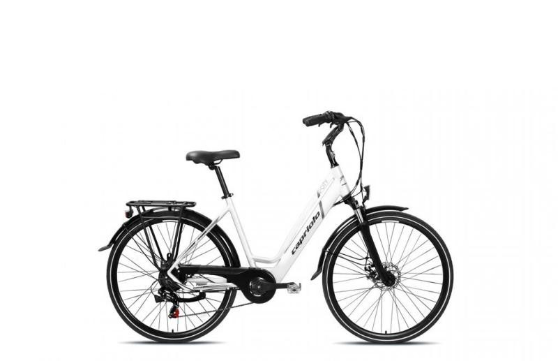 Capriolo Elektrokolo E-City Lady 28 E-BIKE bílá