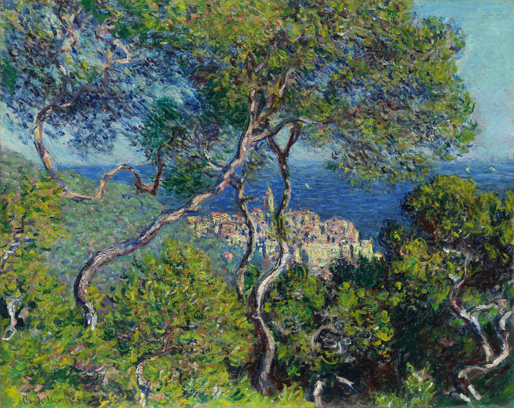 Claude Monet Obrazová reprodukce Bordighera (1884), Claude Monet, 40 × 30 cm