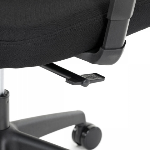 Kancelářská židle, černá síťovina, posuvný opěrák, plastový kříž, kolečka na tvrdé podlahy, 4D područky KA-Y358 BK KA-Y358 BK Autronic