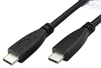 Roline RM USB 10Gbps (3.2 gen 2) kabel USB C(M) - USB C(M), PD 100W, 0,5m