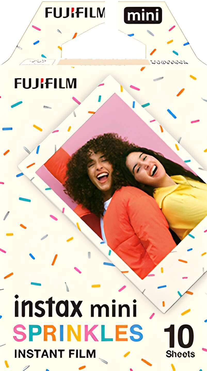 Fujifilm Instax mini colorfilm Sprinkles