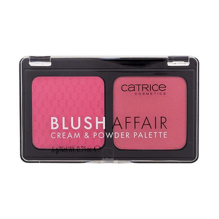 Catrice Blush Affair Cream & Powder Palette krémová a pudrová tvářenka 6 g odstín 020 Pleasing Pink