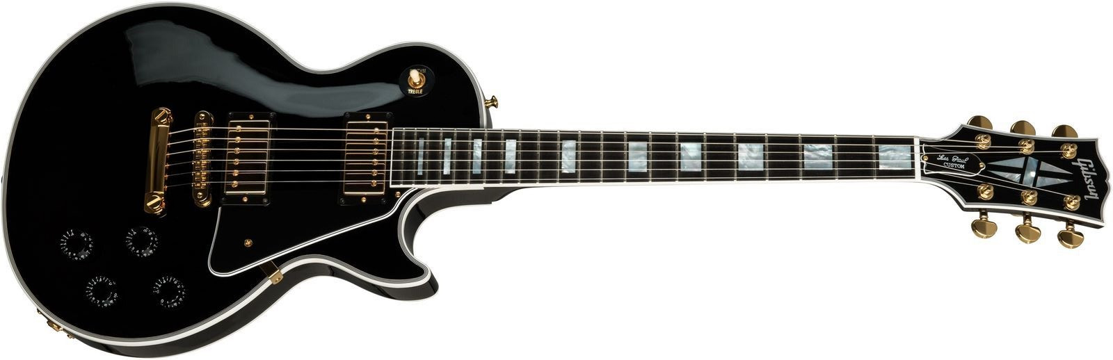 Gibson CS Les Paul Custom w/ Ebony Fingerboard Gloss Ebony (rozbalené)