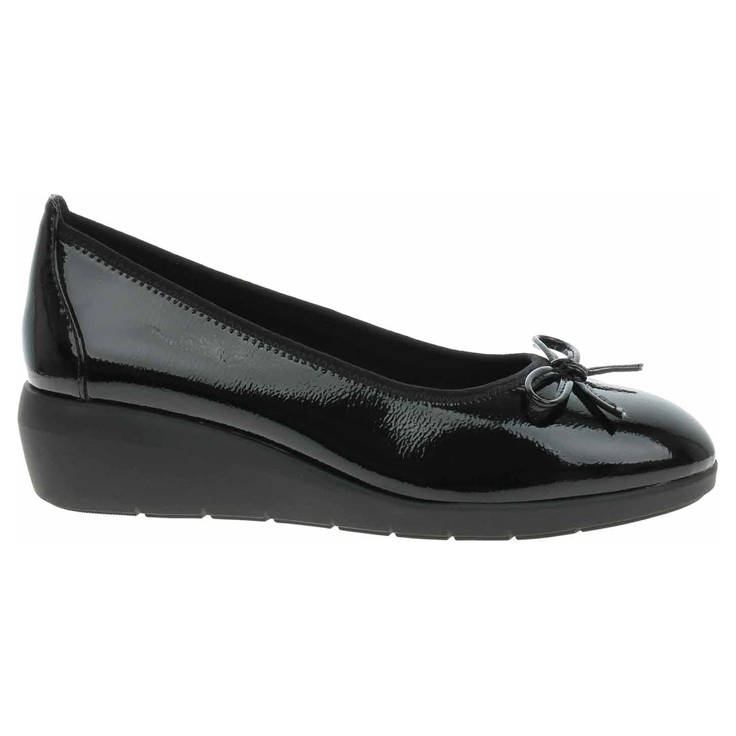 Ecco Dámské lodičky Jana 8-22162-43 black patent 23301159