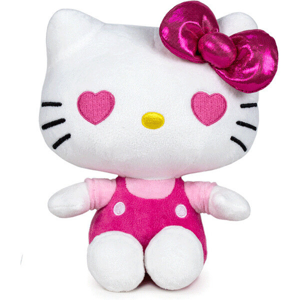 Plyšák Hello Kitty - Anniversary 22 cm růžová