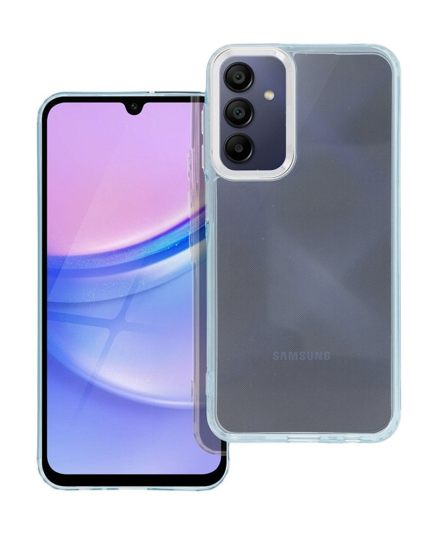 Kryt TopQ Pearl Samsung A15 světle modrý 127071