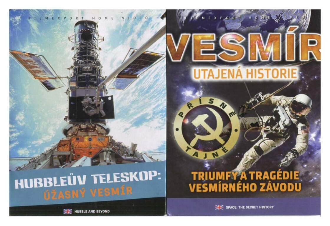 Hubbleův teleskop + Vesmír: Utajená historie (2 DVD) (papírový obal)